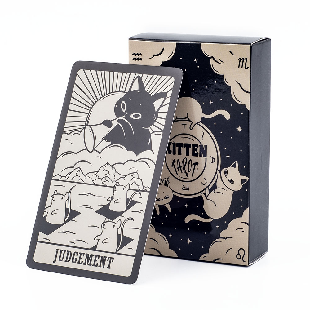 Tarot Deck With Guidebook - Набор Таро для котят 78 шт.,