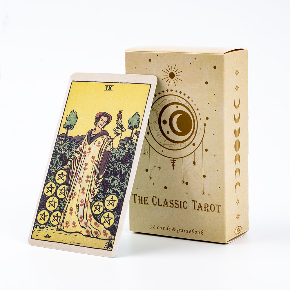 Tarot Deck With Guidebook - Классическая настольная игра Таро для начинающих,