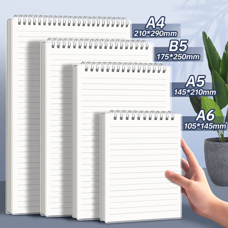 A5 Spiral Dotted Grid Notebook - A4 A5 B5 Спиральная книга-катушка Блокнот
