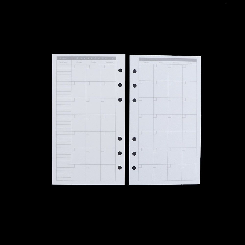 Еженедельные вкладыши для спир – обзор и цена A5 Spiral Dotted Grid Notebook