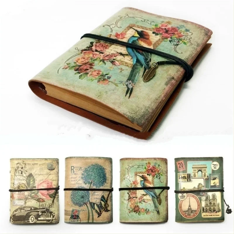Мини-винтажный блокнот ручной  – обзор и цена Vintage Leather Journal Notebook