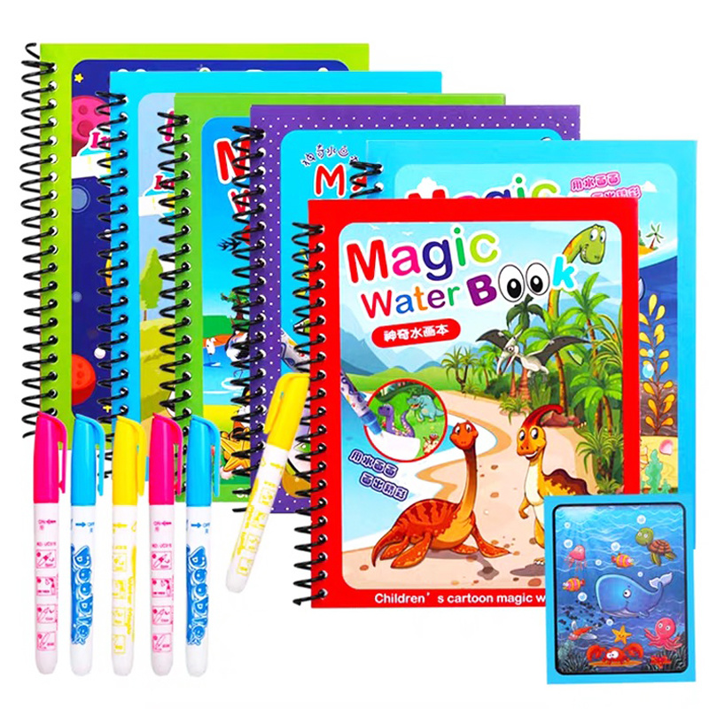 Детская игрушка Монтессори, мн – обзор и цена Reusable Water Magic Coloring Book