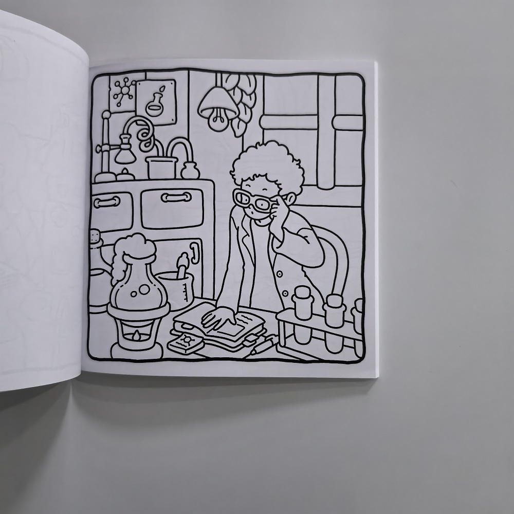 Книга-раскраска для взрослых G – обзор и цена Adult Coloring Book Stress Relief