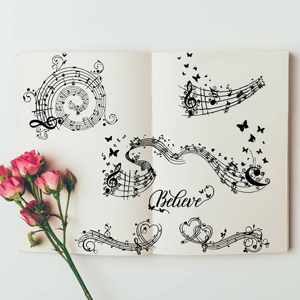 Музыкальная оценка AZSG | Проз – обзор и цена Blank Sheet Music Notebook