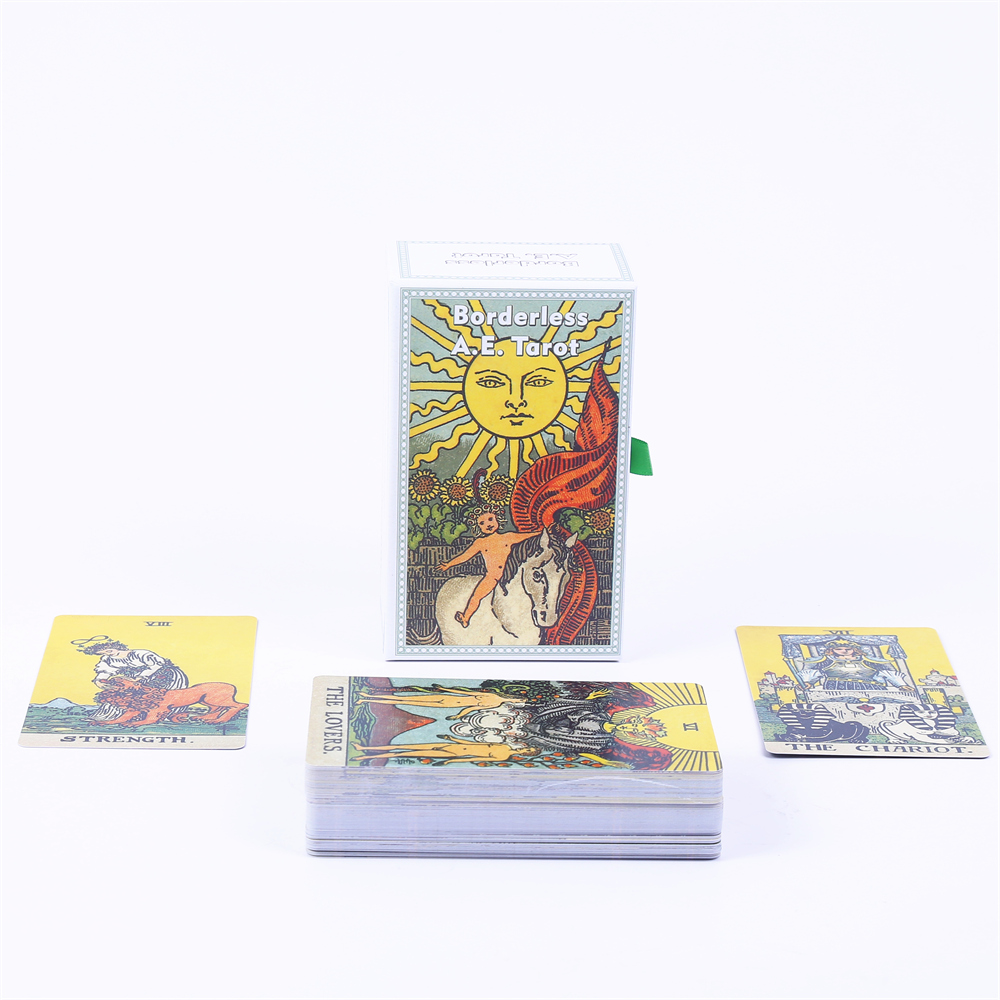 12*7 см Borderless A.E. Таро к – обзор и цена Tarot Deck With Guidebook