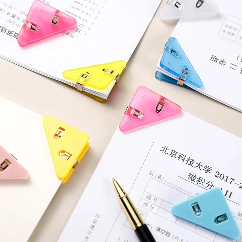 Креативные треугольные зажимы  – обзор и цена Stationery Books