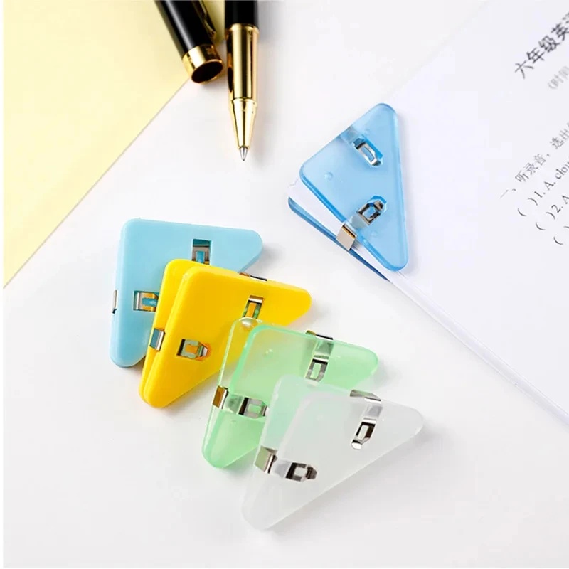 Креативные треугольные зажимы  – обзор и цена Stationery Books
