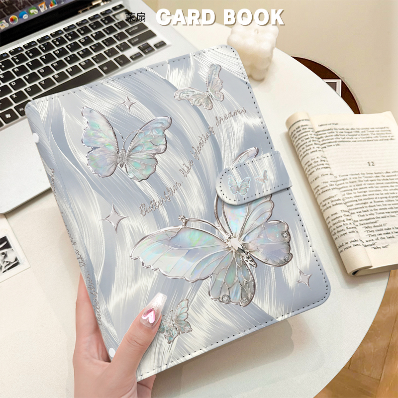 Серебряная переплета для карт  – обзор и цена Kpop Photo Card Binder 3 Inch