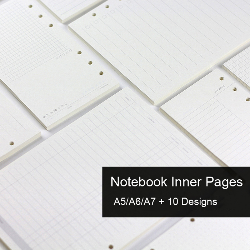 A5 A6A7 45 листов, сменный бло – обзор и цена A5 Spiral Dotted Grid Notebook