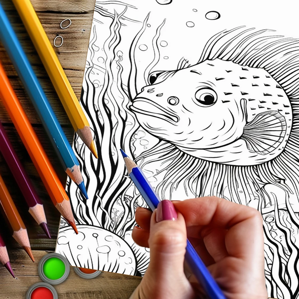 Летняя книжка-раскраска для вз – обзор и цена Adult Coloring Book Stress Relief