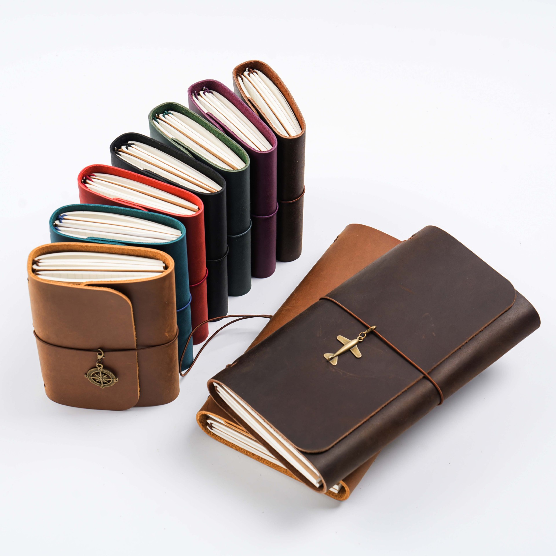 Новинка: Тройной складной блок – обзор и цена Vintage Leather Journal Notebook