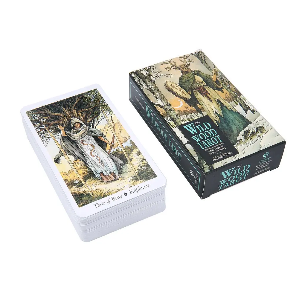Карты Таро из дикого дерева 78 – обзор и цена Tarot Deck With Guidebook