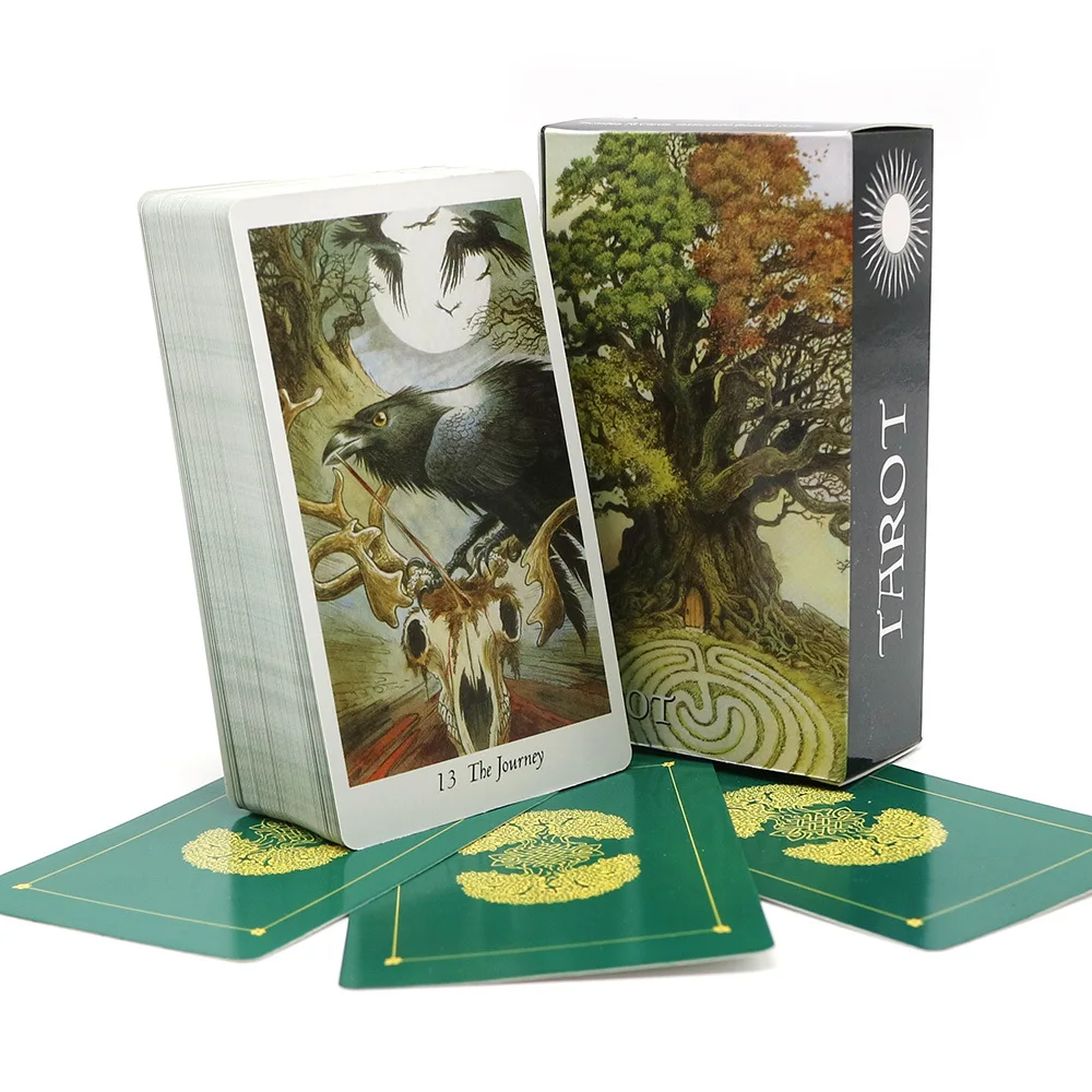 Карты Таро из дикого дерева 78 – обзор и цена Tarot Deck With Guidebook