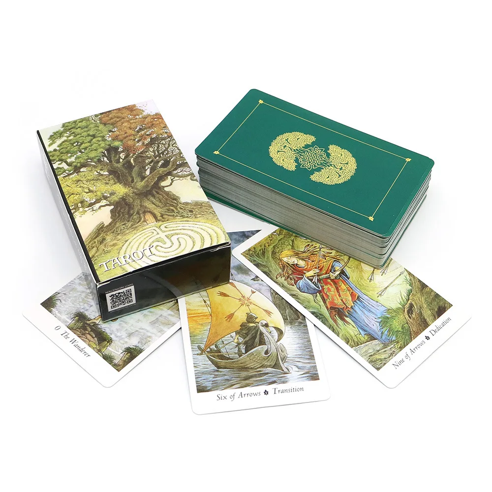Карты Таро из дикого дерева 78 – обзор и цена Tarot Deck With Guidebook