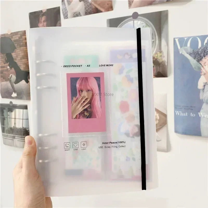 Держатель для фотокарт A5, фот – обзор и цена Kpop Photo Card Binder 3 Inch
